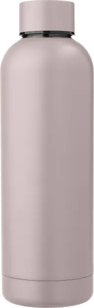 ISAIAH Recycled stainless steel bottle pastel pink