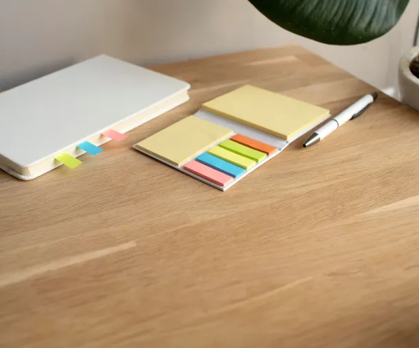 DUKE Cardboard holder with sticky notes