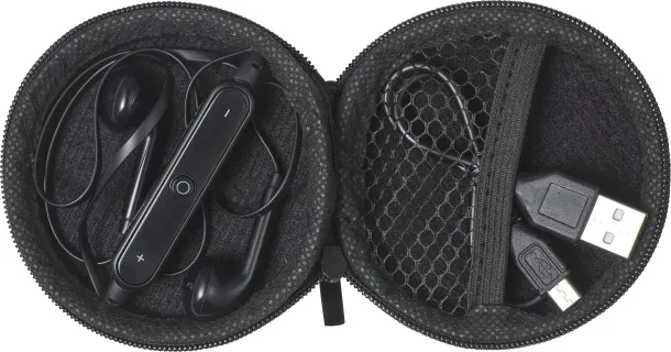 Aria ABS pouch with earphones Aria