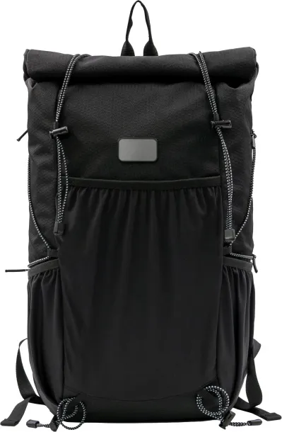  BrandCharger Venturer roll-top backpack - BrandCharger black