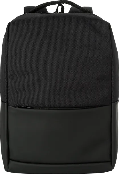 OSCAR Laptop ruksak od poliestera (600D), 15" Crna