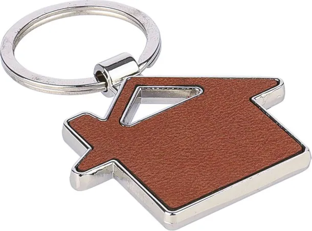 Jim Recycled leather keychain 