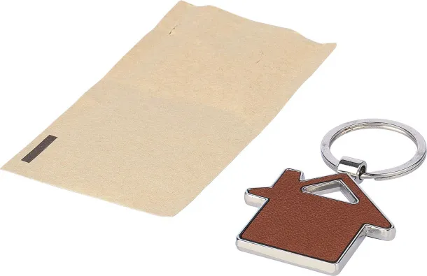 Jim Recycled leather keychain 