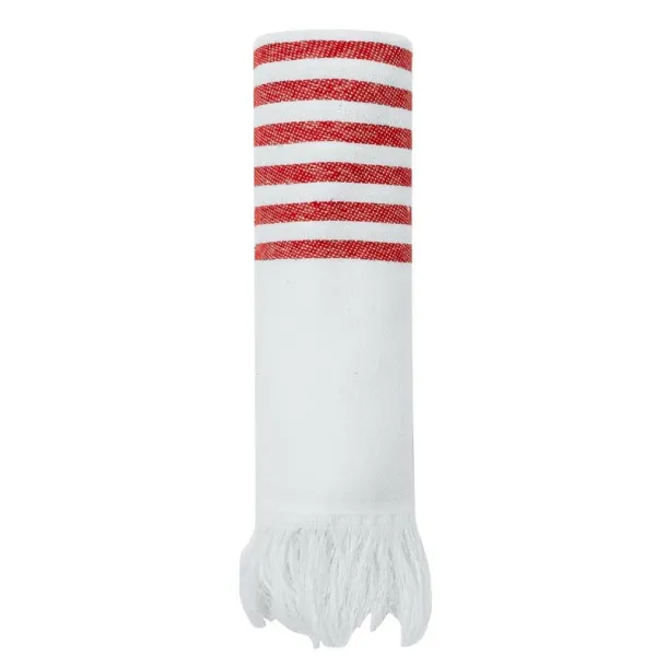  Ručnik od recikliranog pamuka Crvena