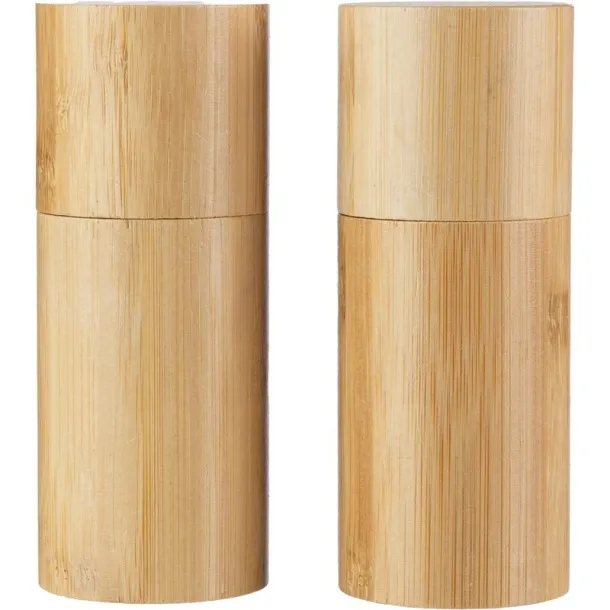  Salt and pepper mill set brown