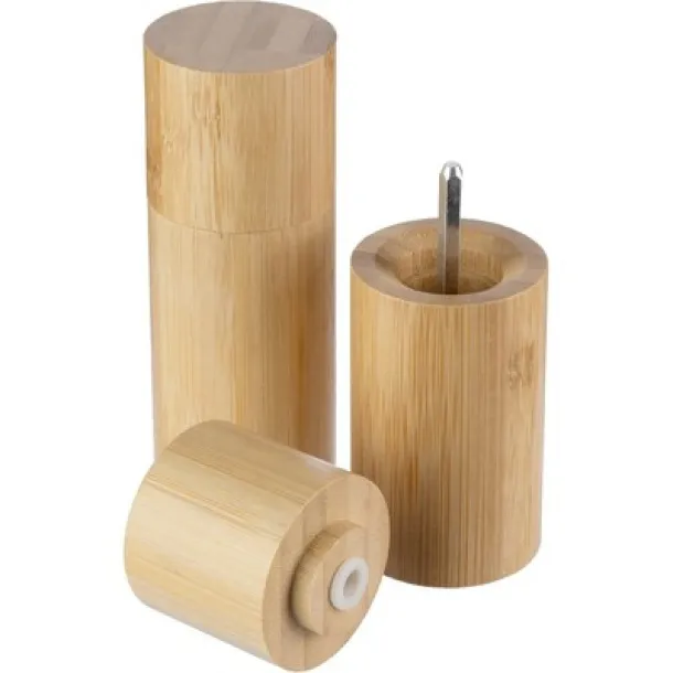  Salt and pepper mill set brown