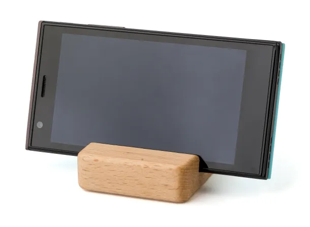 Nyla Rubberwood phone holder 