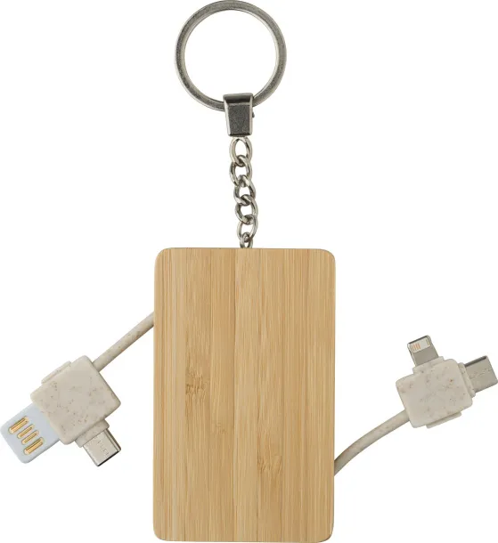 Bianca Bamboo keychain 