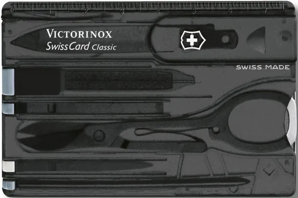  Nylon Victorinox SwissCard Classic multitool - Victorinox Crna