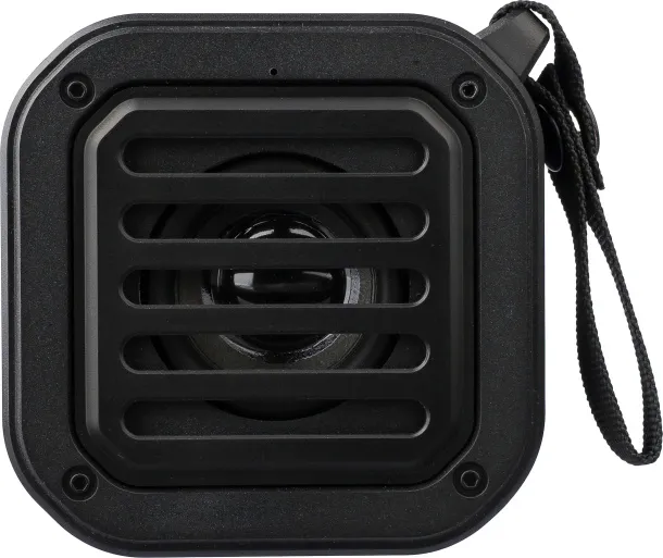 Lois Recycled ABS outdoor speaker Crna