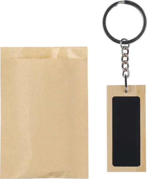 Geoffrey Bamboo keychain