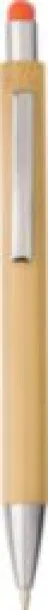 Claire Bamboo and plastic ballpen  Narančasta