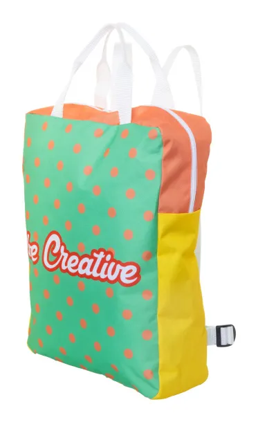 SuboBag Slimback personalizirani RPET ruksak za laptop, 15" Bijela