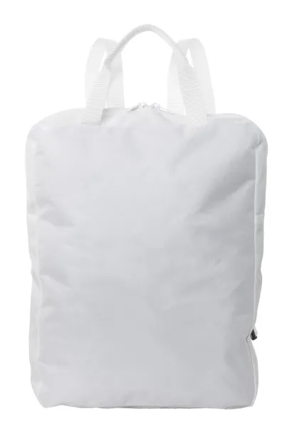 SuboBag Slimback personalizirani RPET ruksak za laptop Bijela