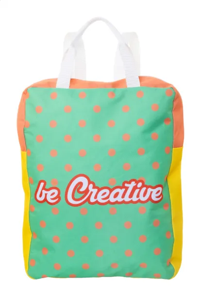 SuboBag Slimback custom RPET laptop backpack White