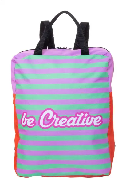 SuboBag Slimback personalizirani RPET ruksak za laptop Crna Bijela