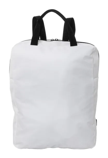 SuboBag Slimback personalizirani RPET ruksak za laptop Crna Bijela