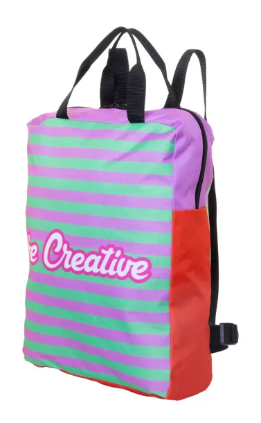 SuboBag Slimback personalizirani RPET ruksak za laptop Crna Bijela