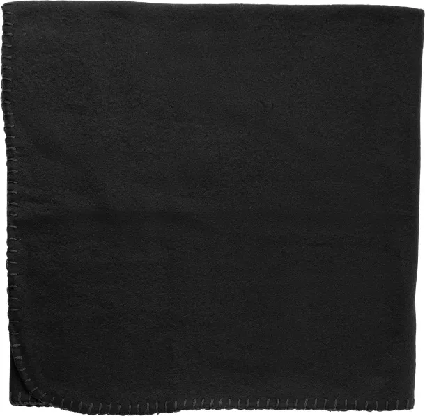 Owen Plush toy bear with fleece blanket  Crna