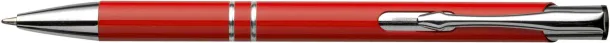 Kamari Recycled aluminium ballpen  red