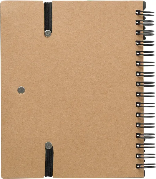 ANGELA Recycled paper notebook Crna