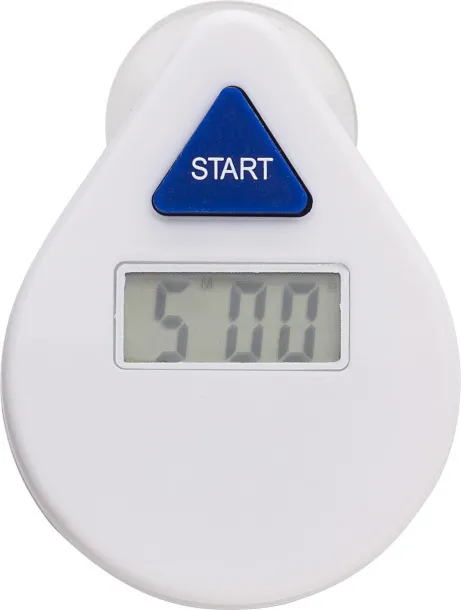 Kendrick ABS digital shower timer white