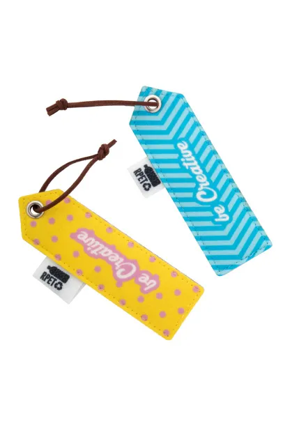 CreaFelt Mark custom RPET bookmark White Grey