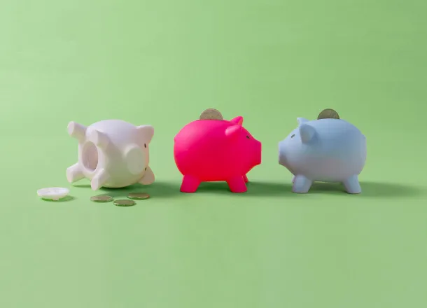 ROGER PVC piggy bank