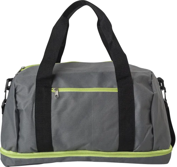 Lemar Polyester (600D) sports bag Zelena