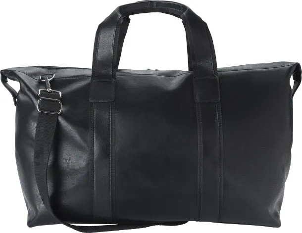 Noah Leather sports bag Crna