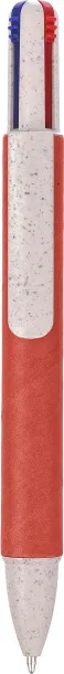 Deborah Recycled carton four-color ballpen red