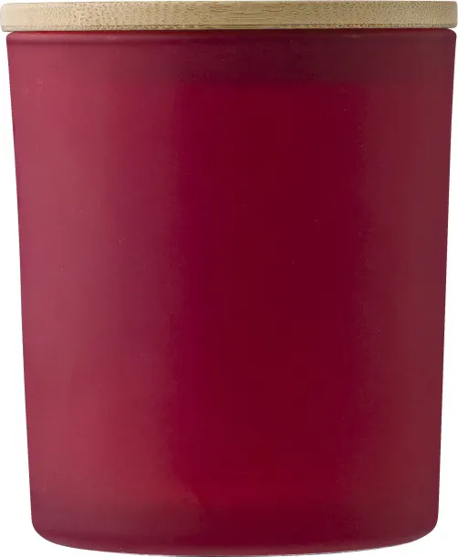Matthew Glass candle  Crvena