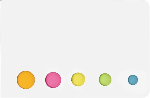 Dwayne Cardboard sticky note holder white