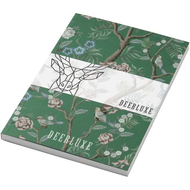 Novella Austen A5 soft cover notebook Myrtle green