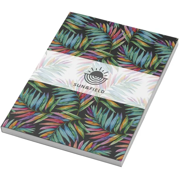 Novella Austen A5 personalizirani notes s mekim koricama Crna