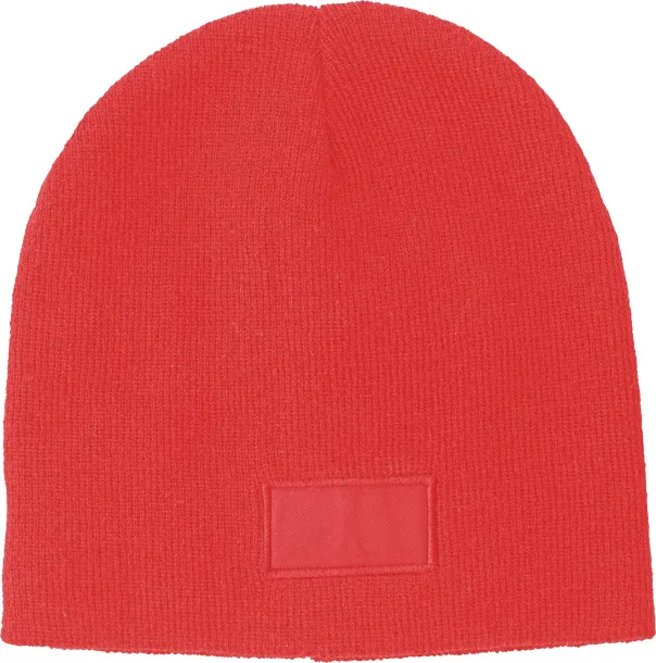 CHELSEA acrylic beanie red