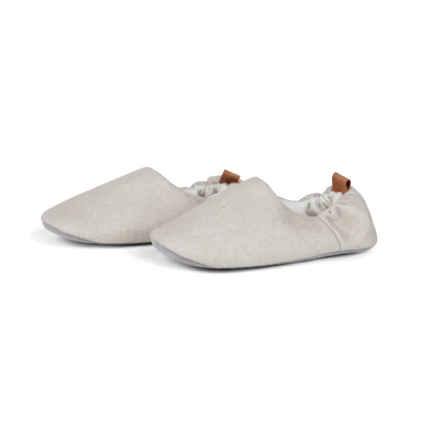 VINGA Moulton RCS RPET slippers L/XL - Vinga beige 15-1305 TPG