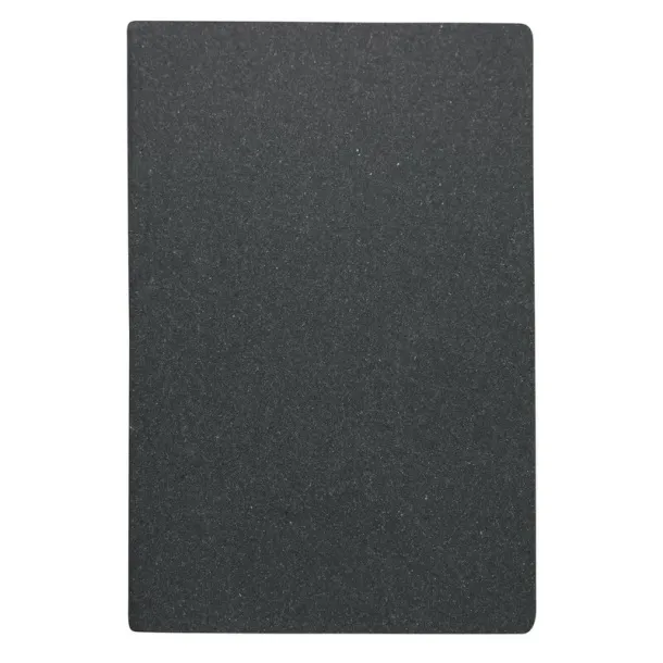  Recycled leather notebook approx. A5 black