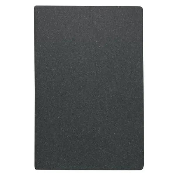  Recycled leather notebook approx. A5 black