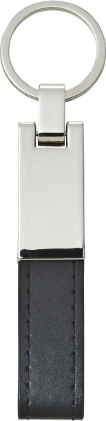Keon Steel and PU key holder  Crna