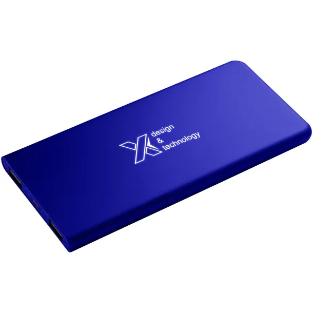 SCX.design P15 light-up 5000 mAh power bank - SCX.design Reflex blue