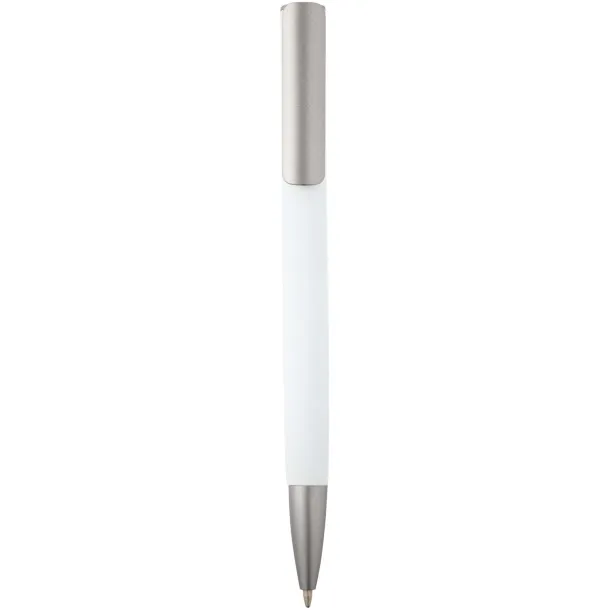 Ziguur recycled aluminium ballpoint pen (black ink) - Unbranded White