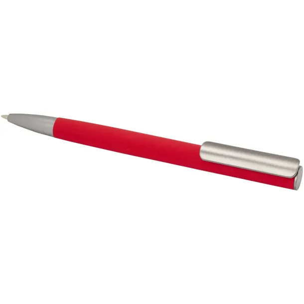 Ziguur recycled aluminium ballpoint pen (black ink) Red