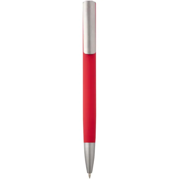 Ziguur recycled aluminium ballpoint pen (black ink) Red