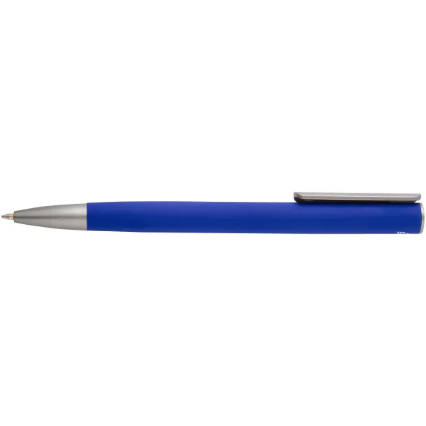 Ziguur recycled aluminium ballpoint pen (black ink) - Unbranded Blue