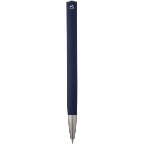 Ziguur recycled aluminium ballpoint pen (black ink) Navy Blue