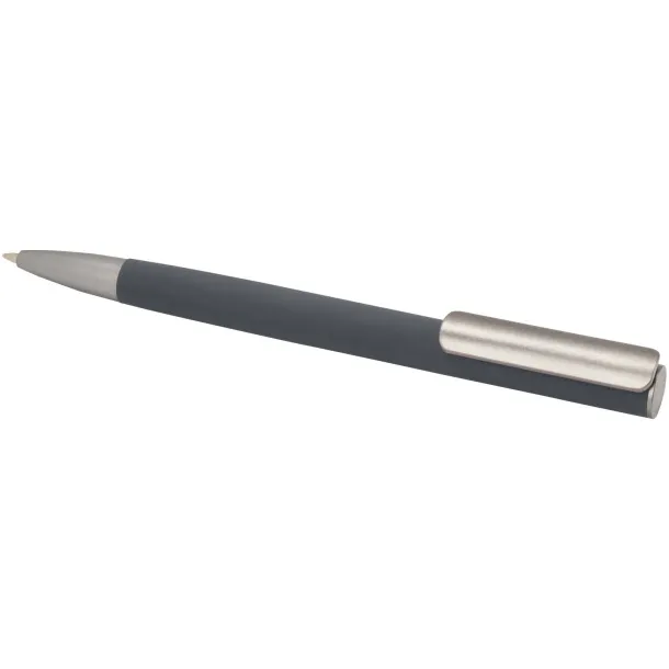 Ziguur recycled aluminium ballpoint pen (black ink) Storm grey