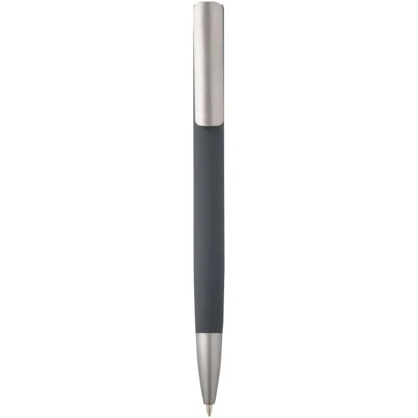 Ziguur recycled aluminium ballpoint pen (black ink) Storm grey