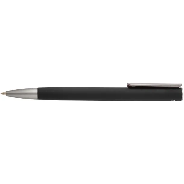 Ziguur recycled aluminium ballpoint pen (black ink) Crna
