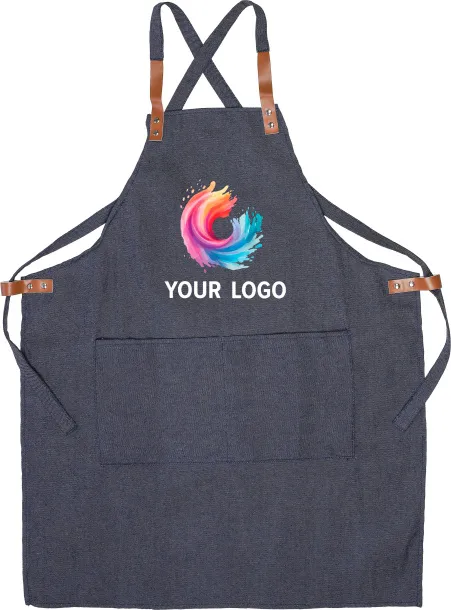 Greg Denim apron (280 gsm) Plava